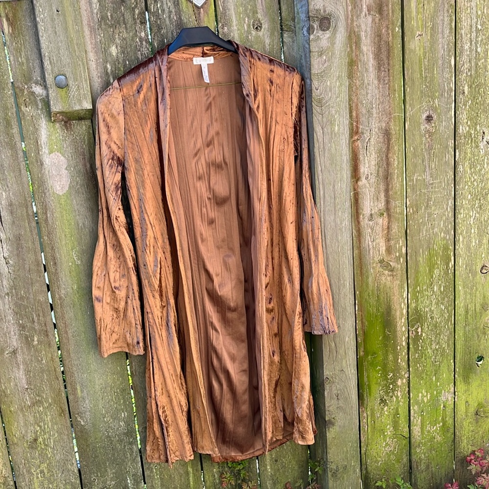 Crushed Velvet Duster
